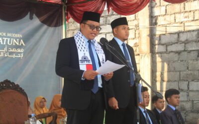 Amanat Pimpinan Pondok Modern Ayatuna pada Apel Tahunan Perdana